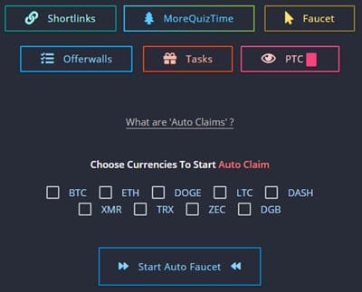 FireFaucet earn ganhar