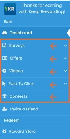Keep Rewarding como funciona