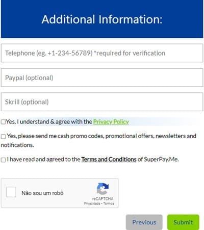 o que é superpay.me signup