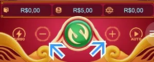 Defina o valor da aposta