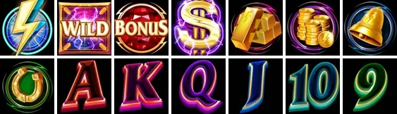 Gold Blitz Simbolos e Pagamentos