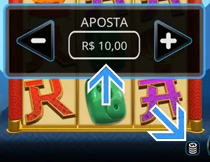 Defina o valor que deseja apostar por rodada