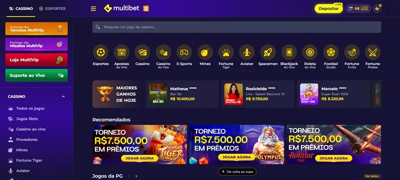 Como começar a apostar na Multibet