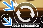 Utilize esses botões para iniciar uma rodada do jogo