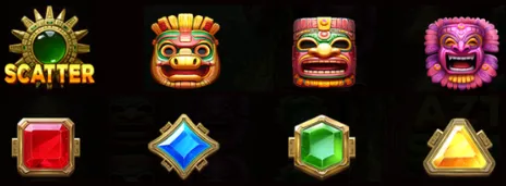 Aztec Smash símbolos e pagamentos