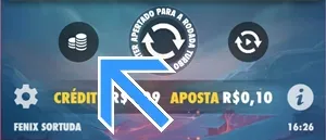 Defina o valor que deseja apostar por rodada