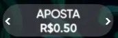 Defina o valor que deseja apostar por rodada