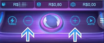 Defina o valor que deseja apostar por rodada