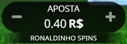 Defina o valor que deseja apostar por rodada