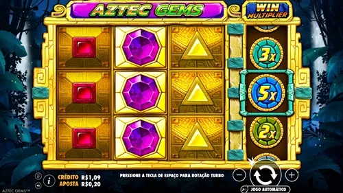 Como jogar Aztec Gems