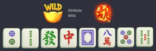 Mahjong Ways simbolos e pagamentos