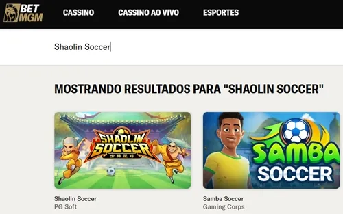 Localize o jogo no cassino