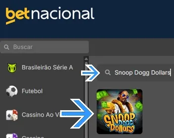 Localize o Jogo no Cassino